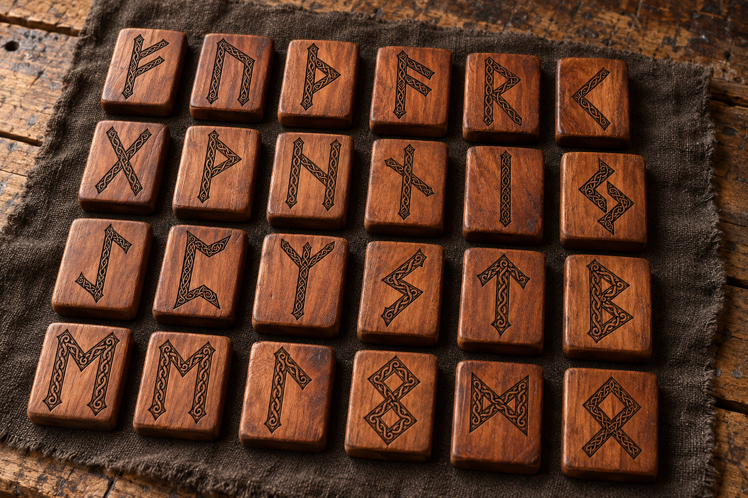 Rune in Legno